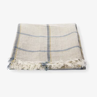 The Conran Shop Kenai Woven Throw in Check