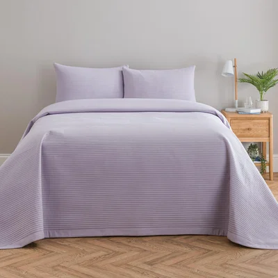 Dunelm Spencer Pinsonic Bedspread