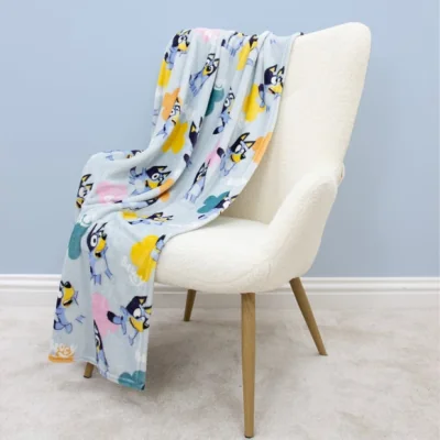 Dunelm Bluey Fleece 150cm x 100cm Throw Blanket