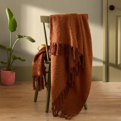 Dunelm Furn. Tweedie Throw Blanket 130cm x 180cm