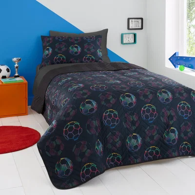 Dunelm Football Pinsonic Bedspread
