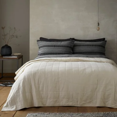 Dunelm Beaulieu 100% Cotton Bedspread