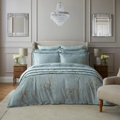 Dunelm Dorma Gypsophilia Bedspread Mineral