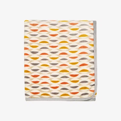 Dunelm Helena Springfield Cassia Grove Cinnamon Fleece Throw Warm Cinnamon