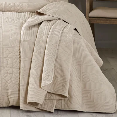 Dunelm Catherine Lansfield Folkstone Geo Bedspread