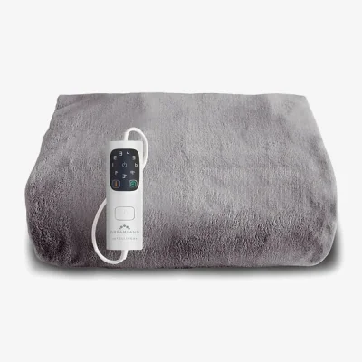 Dunelm Dreamland IntelliHeat Throw Grey
