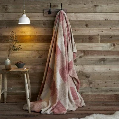 Dunelm Appletree Ashford Check Throw Blanket 150cm x 200cm