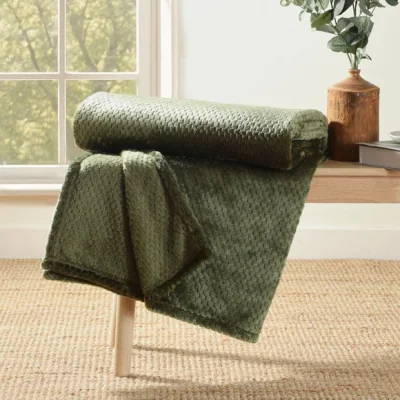 Dunelm Evan 200cm x 200cm Throw Blanket