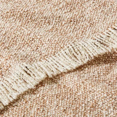 Dunelm Boucle Knot Throw Blanket, 130cm x 170cm