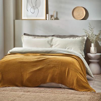 Dunelm Lark Cotton Throw Blanket