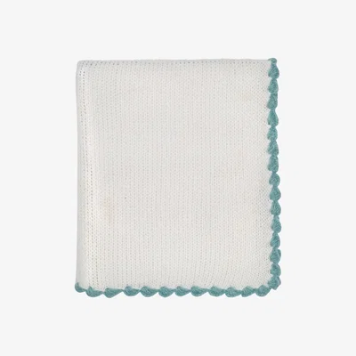 Dunelm Helena Springfield Eloise & Ashley Throw Teal (Green)