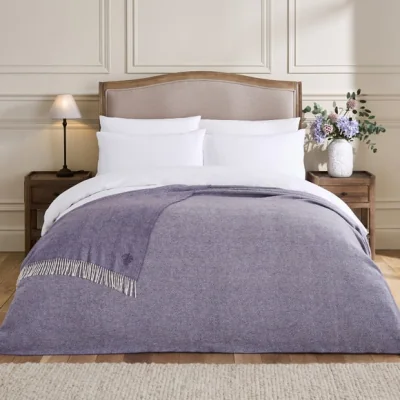 Dunelm Dorma Merino Wool Throw Blanket