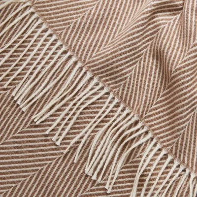 Dunelm Foxton Herringbone Throw Blanket 130x180cm