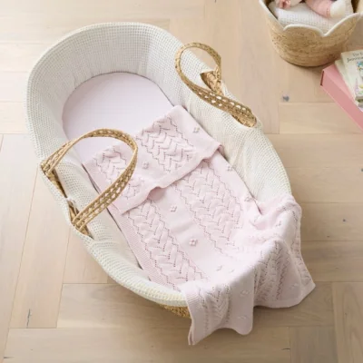 Dunelm Cotton Baby Blanket 80cm x 100cm
