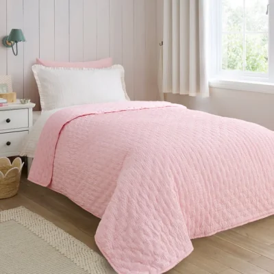 Dunelm Seersucker Bedspread 150cm x 200cm