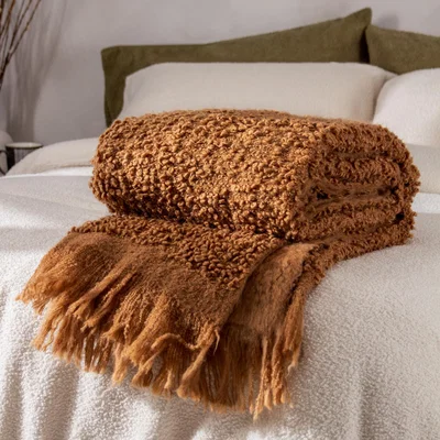 Dunelm Ulsmere Throw Blanket 130cm x 180cm