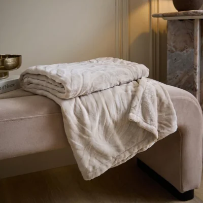 Dunelm Animal Fleece Throw Blanket