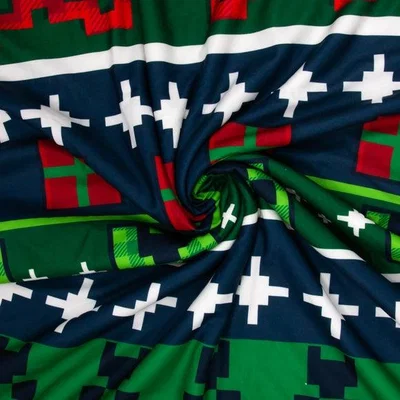 Dunelm Minecraft Bells Sherpa Fleece Blanket 100cm x 150cm