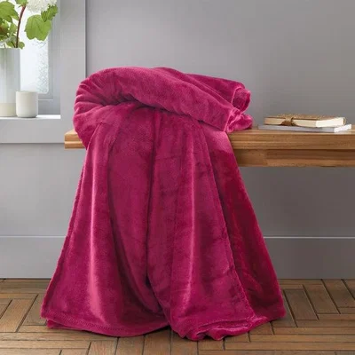 Dunelm Catherine Lansfield Raschel Velvet Touch Throw Blanket 130cm x 170cm