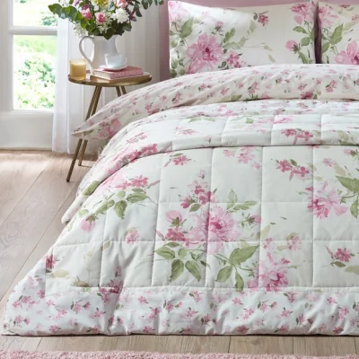 Dunelm Catherine Lansfield Avebury Floral Bedspread