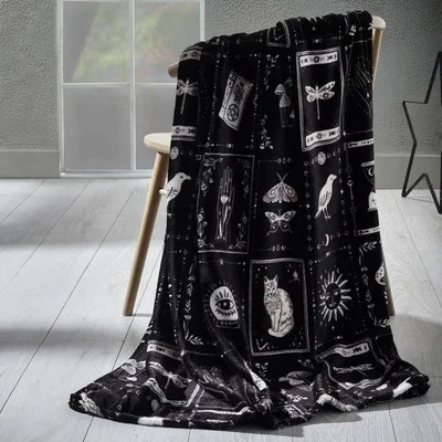 Dunelm Catherine Lansfield Enchanted Witchcraft Throw Blanket 130cm x 170cm