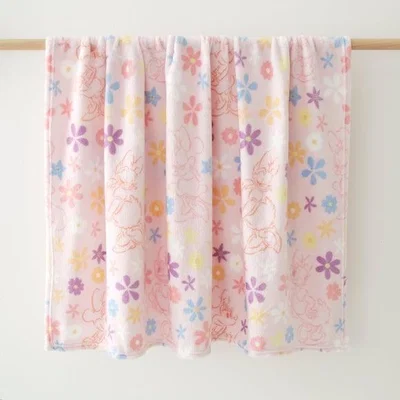 Dunelm Disney Minnie and Daisy Fleece Blanket