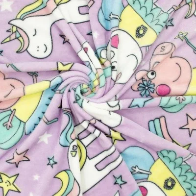 Dunelm Peppa Pig Bedtime Fleece Blanket 100cm x 150cm