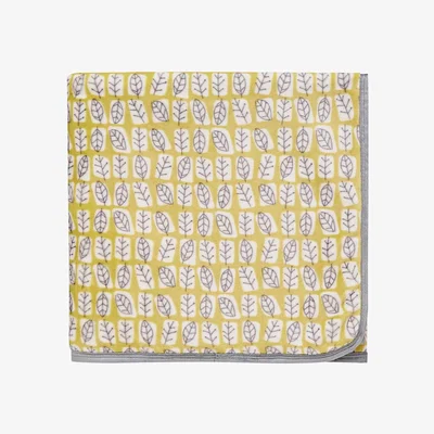 Dunelm Helena Springfield Unna Chartreuse Fleece Throw Natural (Cream)