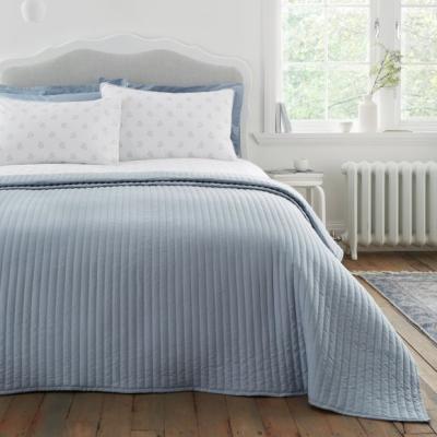 Dunelm Bianca Quilted Lines Bedspread
