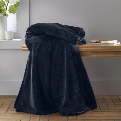 Dunelm Catherine Lansfield Raschel Velvet Touch Throw Blanket 130cm x 170cm