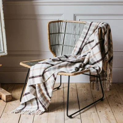 Graham & Green Graham and Green Green Woven Throw