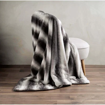 Graham & Green Angora Stripe Throw