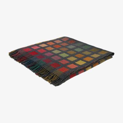 Habitat Habitat Esther Wool & Silk Throw - 130x170cm - Multicoloured