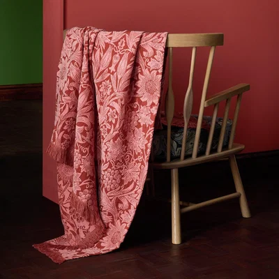 Habitat Habitat & Morris & Co. Sunflower Chenille Throw - 125x150cm