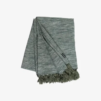 Habitat Habitat Recycled Eden Throw - Green - 125x150cm