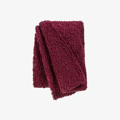 Habitat Habitat Shearling Throw - Plum - 125X150cm