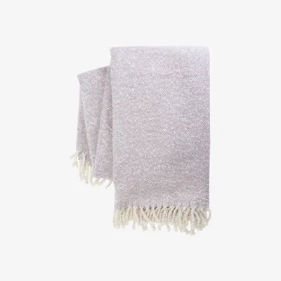 Habitat Habitat Faux Textured Mohair Throw - Lilac - 150x200cm
