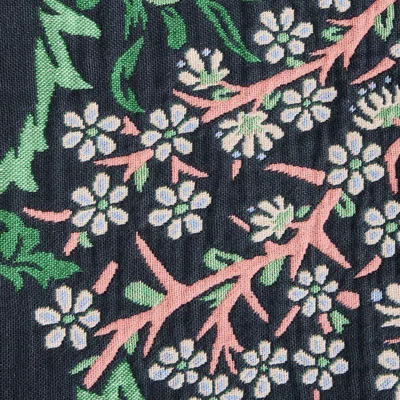 Habitat Habitat x Morris & Co. Blackthorn Throw - Green - 125x150cm