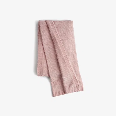 Habitat Habitat Chenille Throw - Blush Pink - 125x150cm