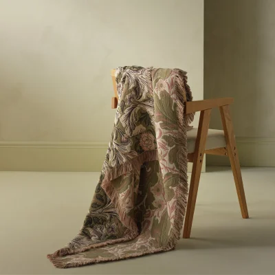 Habitat Habitat x Morris & Co. Leicester Jacquard Throw - 150x125cm