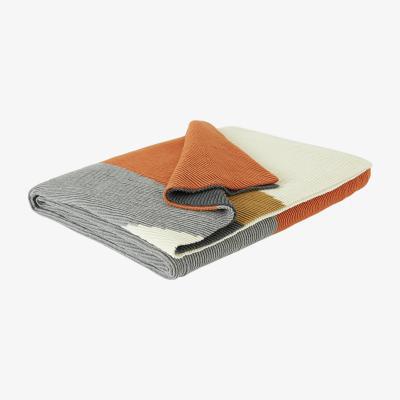 Habitat Habitat Prism Block Triangles Throw- 150x170 - Multicoloured