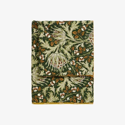 Habitat Habitat x Morris & Co. Artichoke Quilted Green Bedspread - 200x150cm