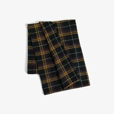 Habitat Habitat Manor House Check Wool Throw - Navy