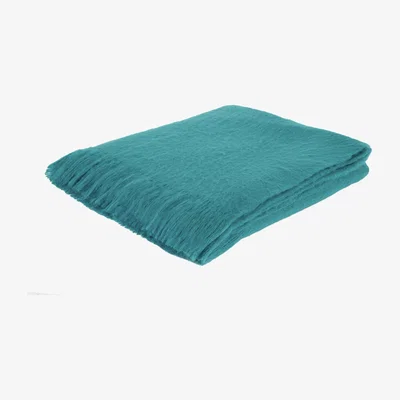 Habitat Habitat Nylah Acrylic Throw - 130 x 170cm - Teal