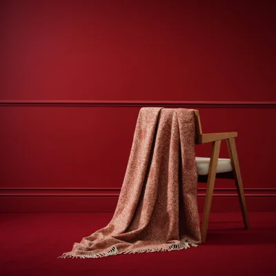 Habitat Habitat x Morris & Co. Apple Faux Mohair Throw - 150x125cm