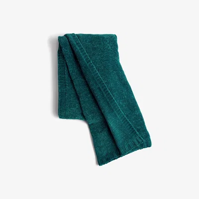 Habitat Habitat Chenille Throw - Teal Blue - 125x150cm