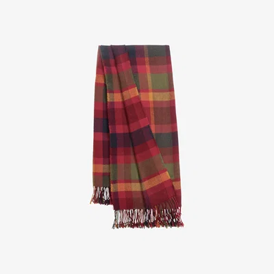 Habitat Habitat Check Print Throw - Multicoloured - 125x150cm