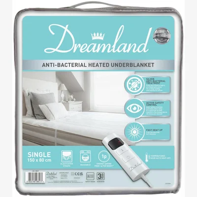 Habitat Dreamland Antibacterial Heated Underblanket - Single