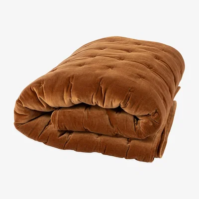 Heal's Heal's Velvet Quilt Toffee 240 x 260cm