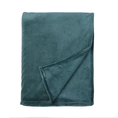 Homebase Fleece Throw 150x200cm - Teal